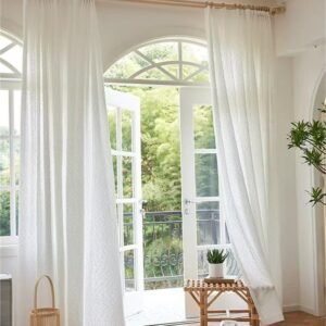 Jacuard Sheer Curtain D-047