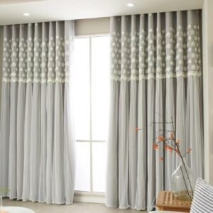 Double layer Blackout Curtains P-005