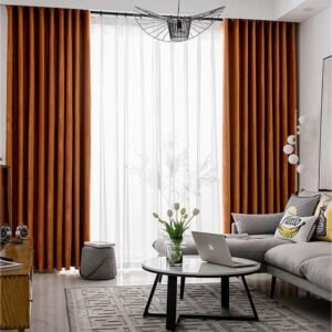 Velvet Blackout Curtain R-002