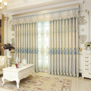 Embroidered Curtain W-024