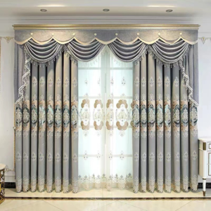 Embroidered Curtain W-026