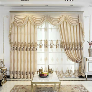 Embroidered Curtain W-040