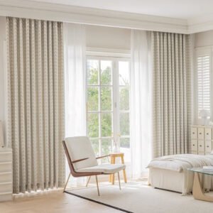 Luxury Chenille Jacquard Blackout Curtain BL-003